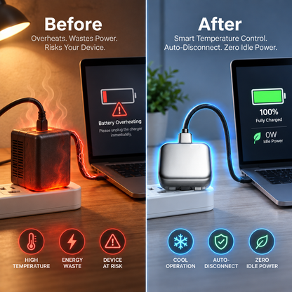 140W Smart Auto-Disconnect Charger