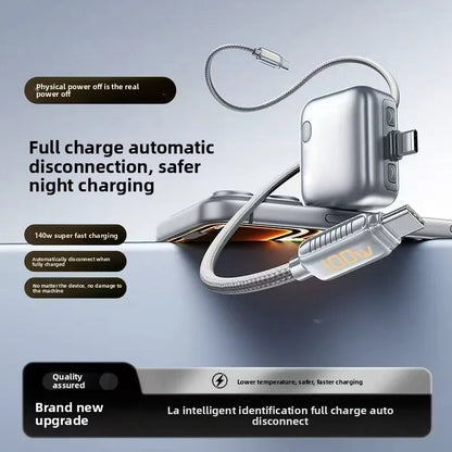 140W Smart Auto-Disconnect Charger